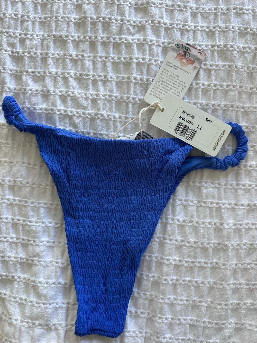 Agua Bendita - Minta Antiq Swim Bottom size large